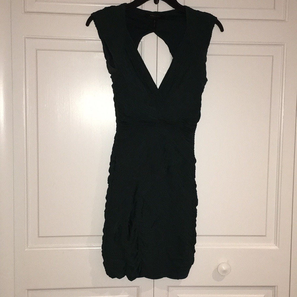 Green BCBG cocktail dress